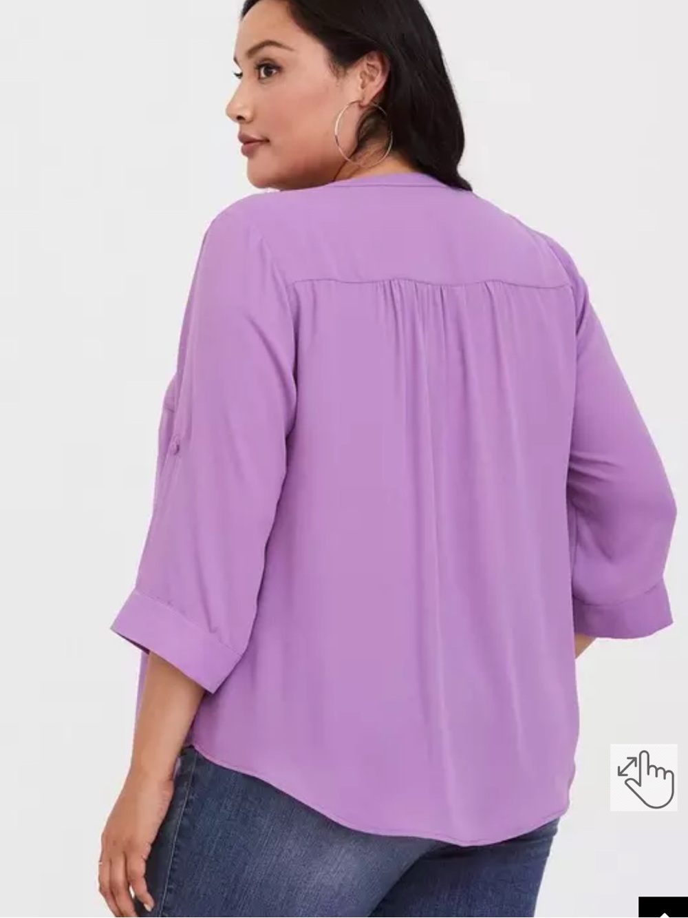 🌼TORRID HARPER Ruffle Georgette Top🌼 - Picture 4 of 15
